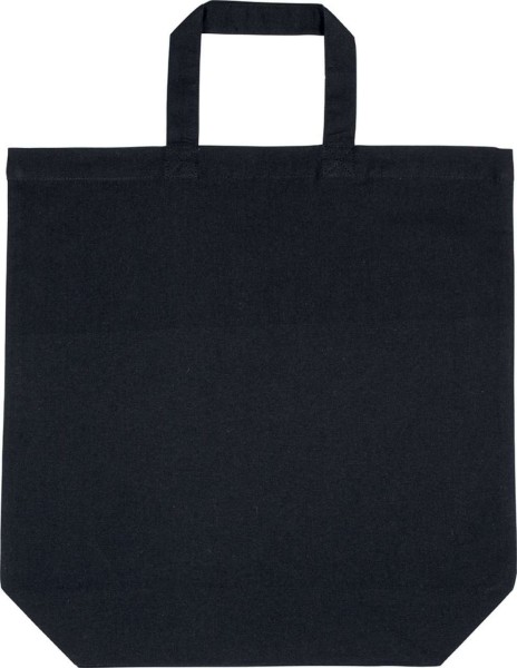 COTTON SHOPPER BAG Fekete 