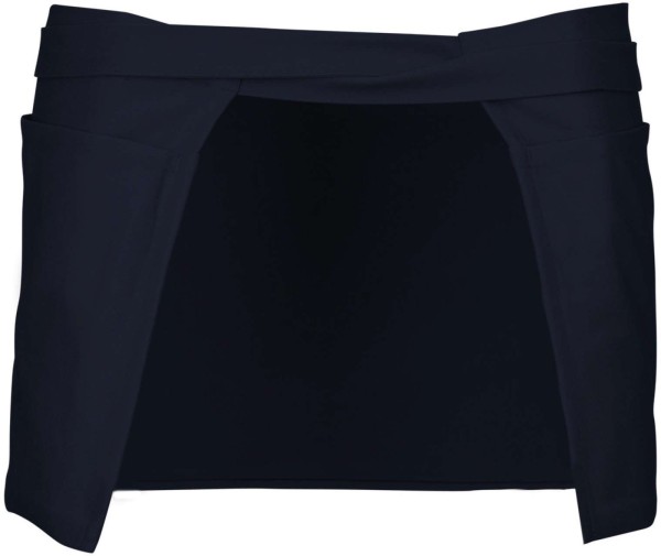 COTTON SHORT APRON Kék 