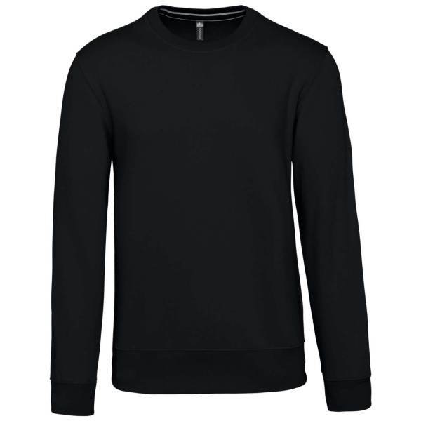 CREW NECK SWEATSHIRT Fekete 