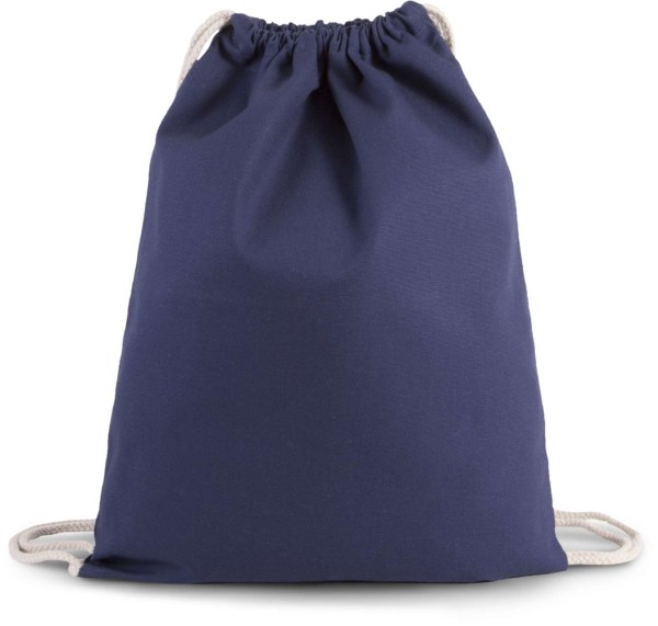 DRAWSTRING BAG WITH THICK STRAPS Kék 