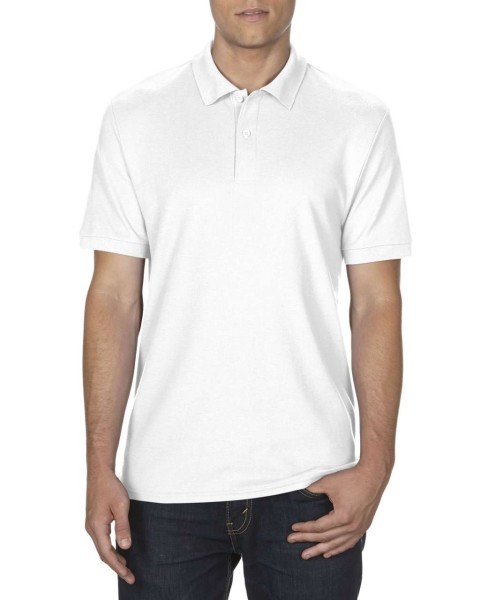 DRYBLEND® ADULT DOUBLE PIQUÉ POLO Fehér 