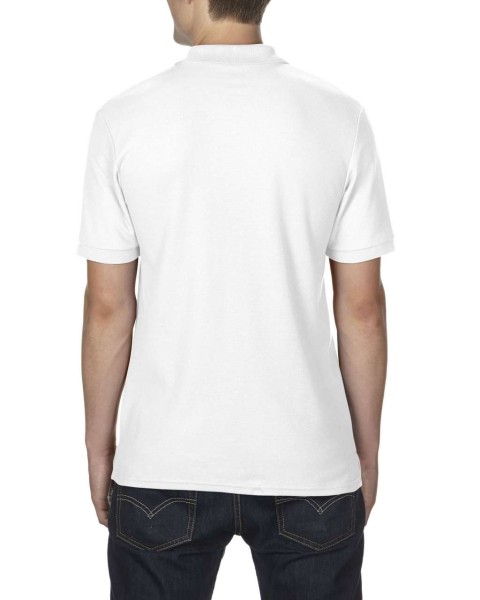 DRYBLEND® ADULT DOUBLE PIQUÉ POLO Fehér 