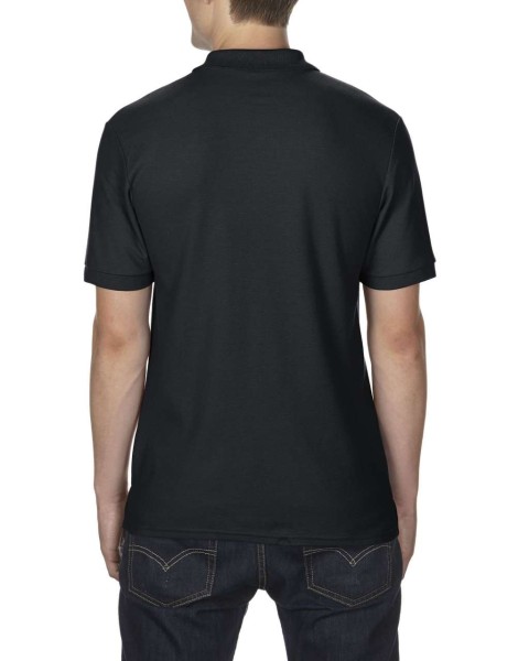 DRYBLEND® ADULT DOUBLE PIQUÉ POLO Fekete 