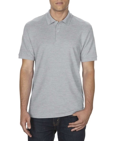 DRYBLEND® ADULT DOUBLE PIQUÉ POLO Szürke 
