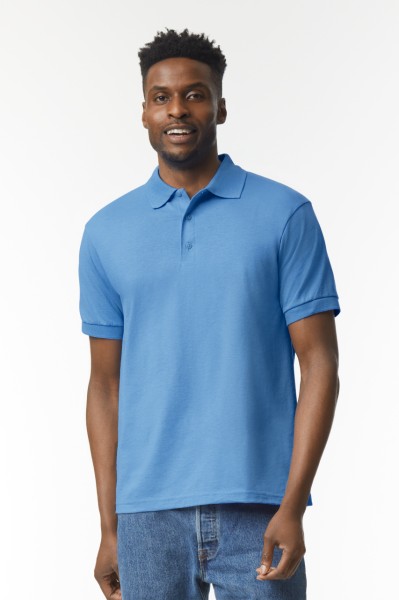 DRYBLEND® ADULT JERSEY POLO Fekete 