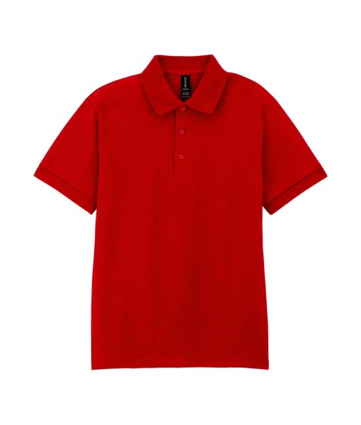 DRYBLEND® ADULT JERSEY POLO Piros 