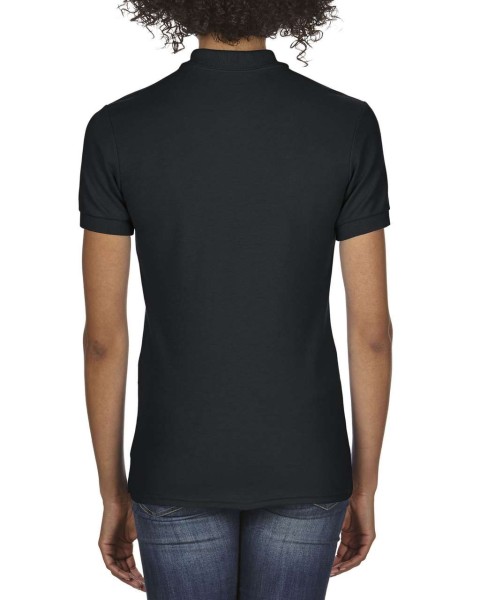 DRYBLEND® LADIES' DOUBLE PIQUÉ POLO Fekete 