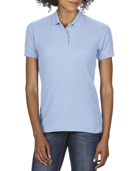 DRYBLEND® LADIES' DOUBLE PIQUÉ POLO Kék 