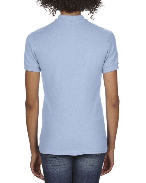 DRYBLEND® LADIES' DOUBLE PIQUÉ POLO Kék 
