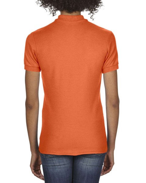 DRYBLEND® LADIES' DOUBLE PIQUÉ POLO Narancssárga 