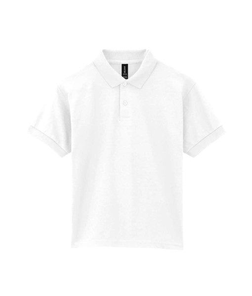 DRYBLEND® YOUTH JERSEY POLO SHIRT Fehér 
