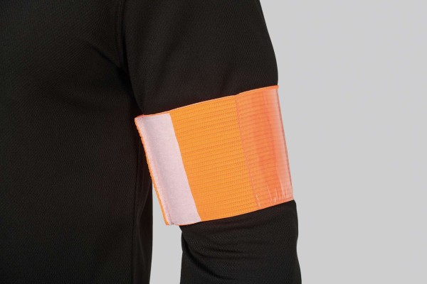ELASTIC ARMBAND WITH LABEL HOLDER Sárga 