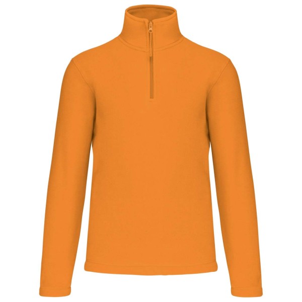 ENZO - ZIP NECK MICROFLEECE JACKET Narancssárga 