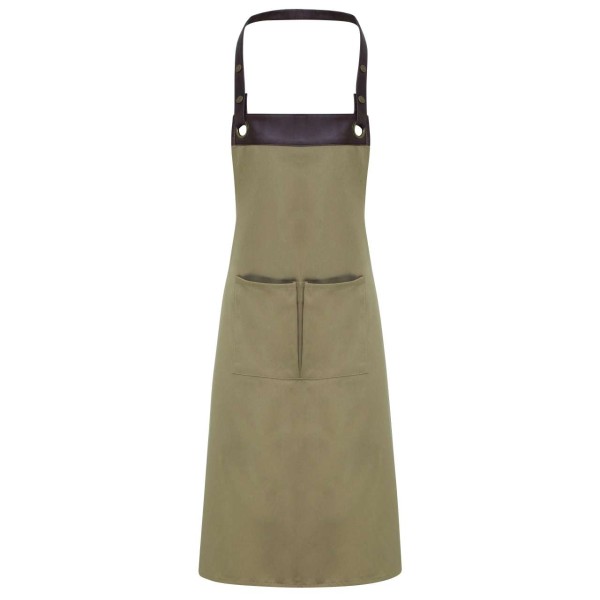 'ESPRESSO' BIB APRON Barna 