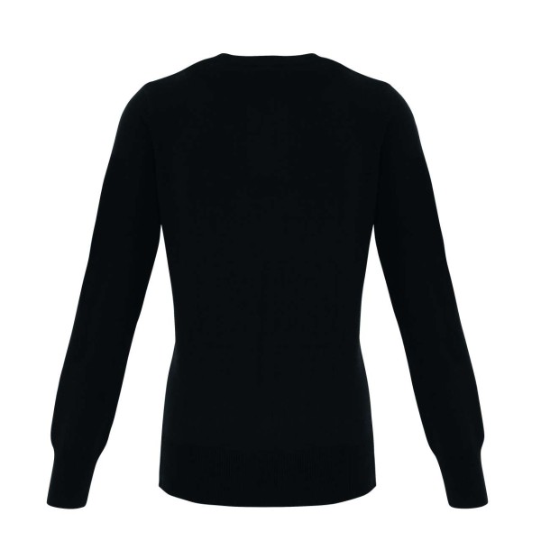 'ESSENTIAL' ACRYLIC WOMEN'S CARDIGAN Fekete 