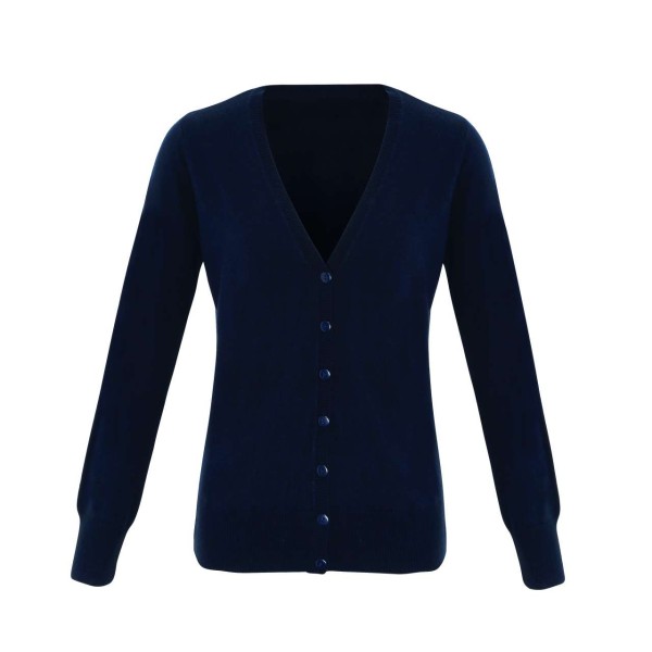 'ESSENTIAL' ACRYLIC WOMEN'S CARDIGAN Kék 
