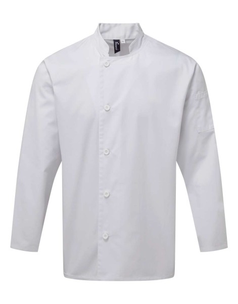 'ESSENTIAL' LONG SLEEVE CHEF'S JACKET Fehér 