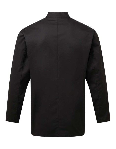 'ESSENTIAL' LONG SLEEVE CHEF'S JACKET Fekete 