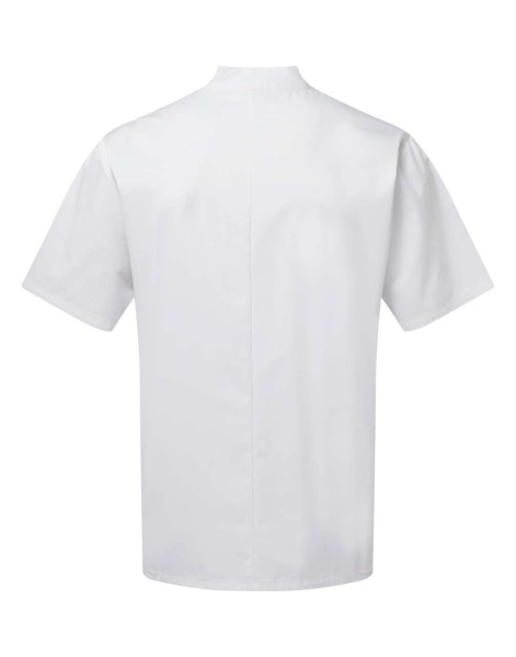 'ESSENTIAL' SHORT SLEEVE CHEF'S JACKET Fehér 