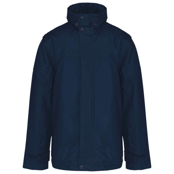 FACTORY - DETACHABLE-SLEEVED BLOUSON JACKET Kék 