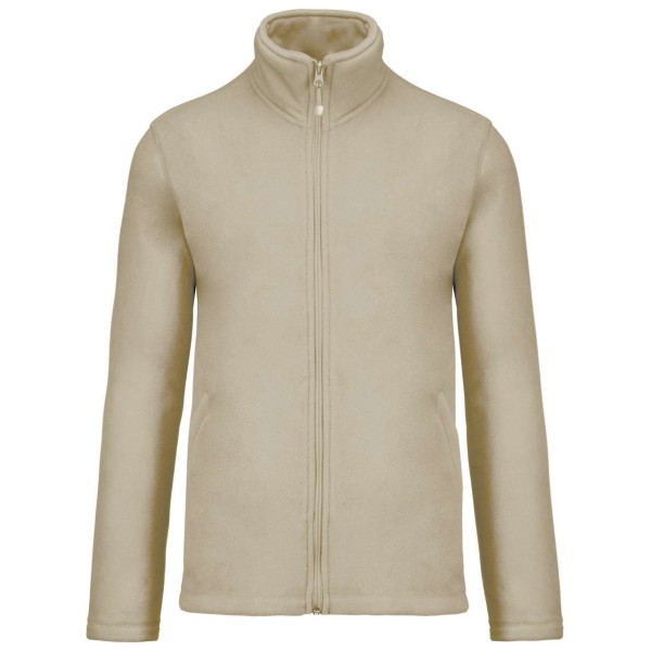 FALCO - FULL ZIP MICROFLEECE JACKET Barna 