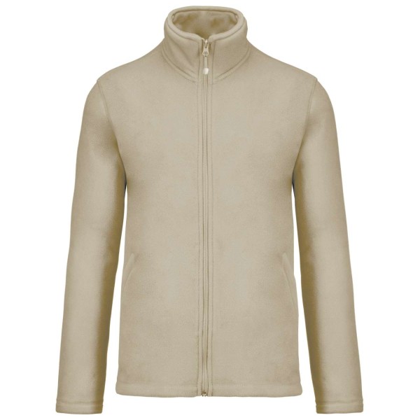 FALCO - FULL ZIP MICROFLEECE JACKET Barna 