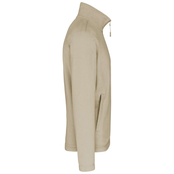 FALCO - FULL ZIP MICROFLEECE JACKET Barna 