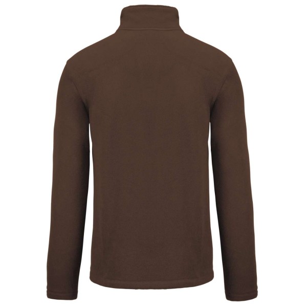 FALCO - FULL ZIP MICROFLEECE JACKET Barna 