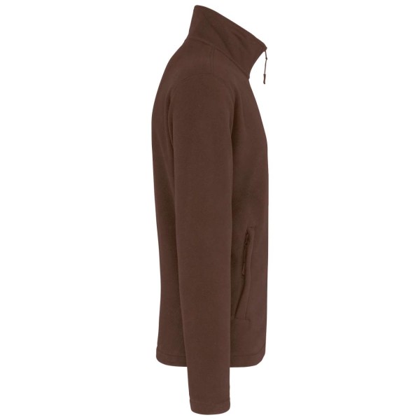 FALCO - FULL ZIP MICROFLEECE JACKET Barna 
