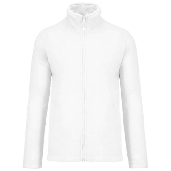 FALCO - FULL ZIP MICROFLEECE JACKET Fehér 