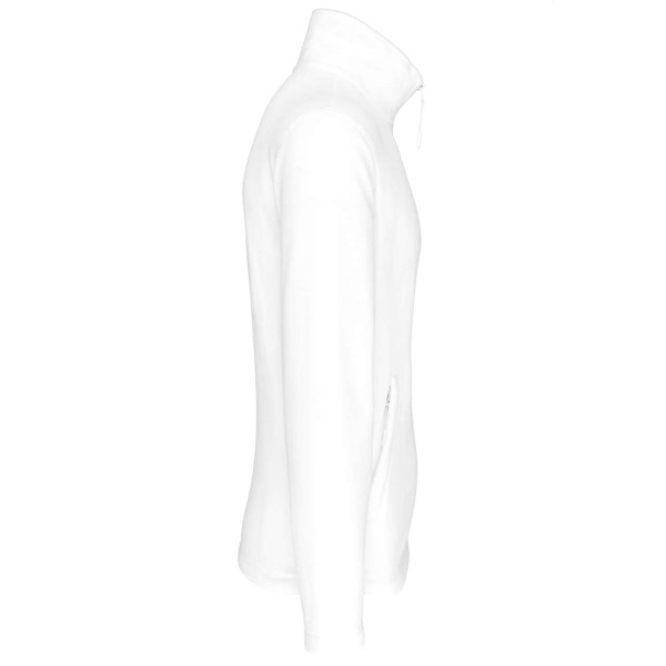 FALCO - FULL ZIP MICROFLEECE JACKET Fehér 