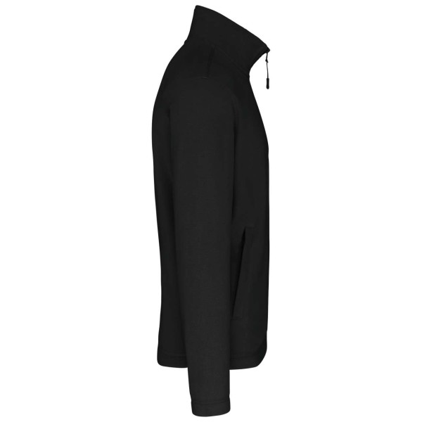 FALCO - FULL ZIP MICROFLEECE JACKET Fekete 