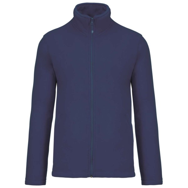 FALCO - FULL ZIP MICROFLEECE JACKET Kék 