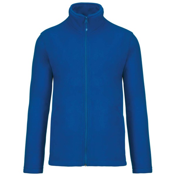 FALCO - FULL ZIP MICROFLEECE JACKET Kék 