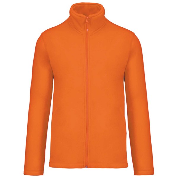 FALCO - FULL ZIP MICROFLEECE JACKET Narancssárga 