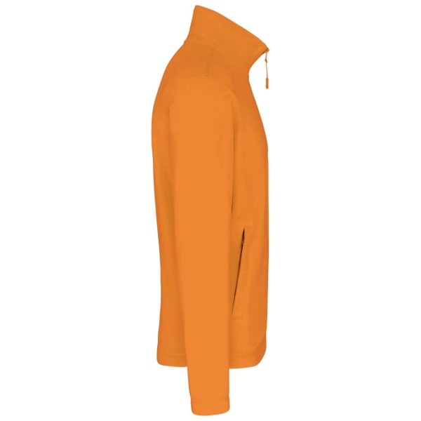 FALCO - FULL ZIP MICROFLEECE JACKET Narancssárga 
