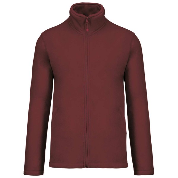 FALCO - FULL ZIP MICROFLEECE JACKET Piros 