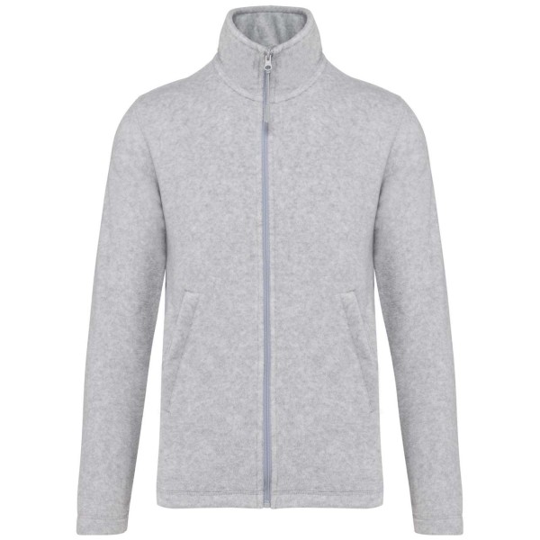 FALCO - FULL ZIP MICROFLEECE JACKET Szürke 
