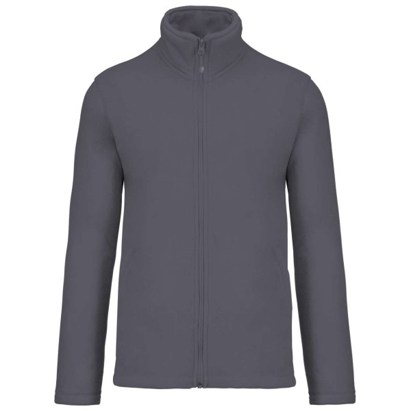 FALCO - FULL ZIP MICROFLEECE JACKET Szürke 