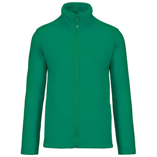 FALCO - FULL ZIP MICROFLEECE JACKET Zöld 