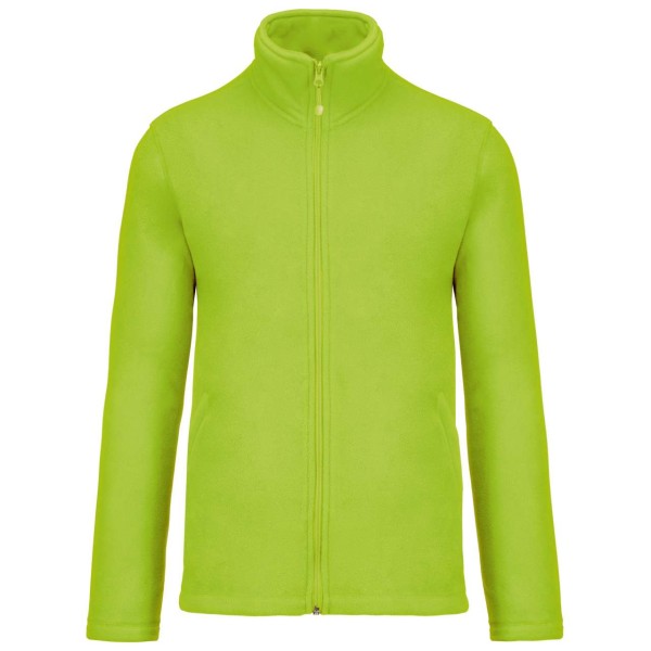 FALCO - FULL ZIP MICROFLEECE JACKET Zöld 