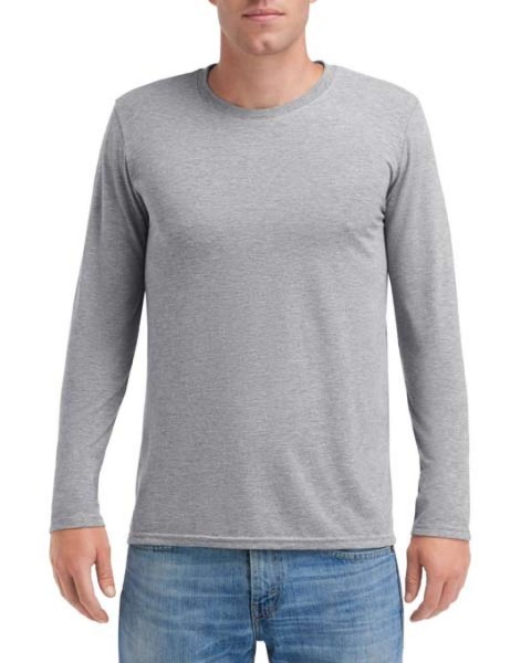 FELNŐTT TRI-BLEND HOSSZÚ UJJÚ PÓLÓ Szürke 