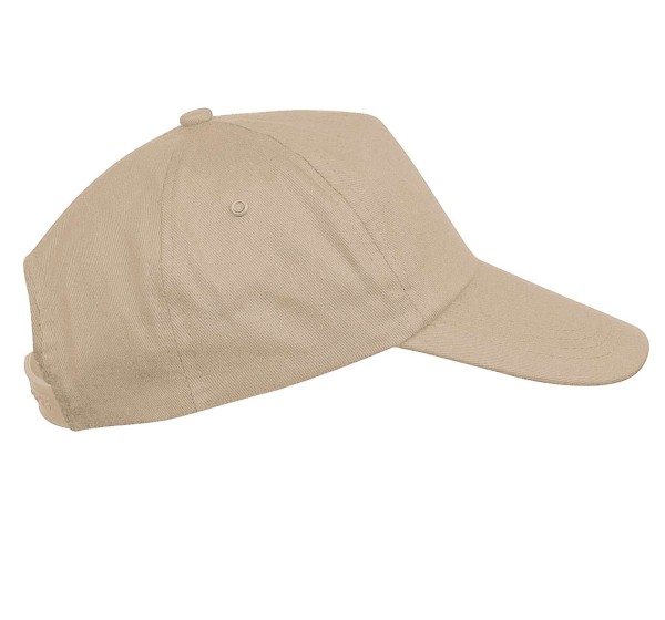 FIRST KIDS - KIDS' 5 PANEL CAP Barna 
