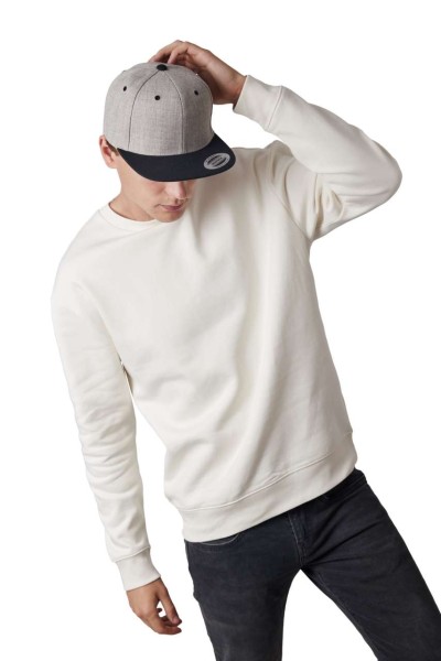 FLAT PEAK CAP - 6 PANELS Szürke 
