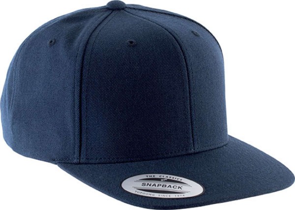 FLAT PEAK CAP - 6 PANELS Kék 