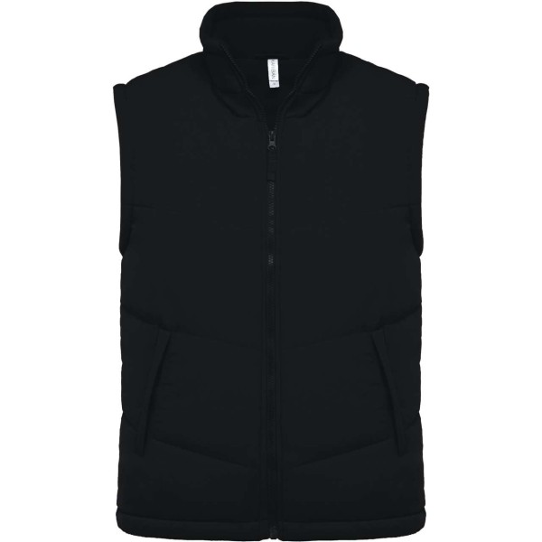 FLEECE LINED BODYWARMER Fekete 