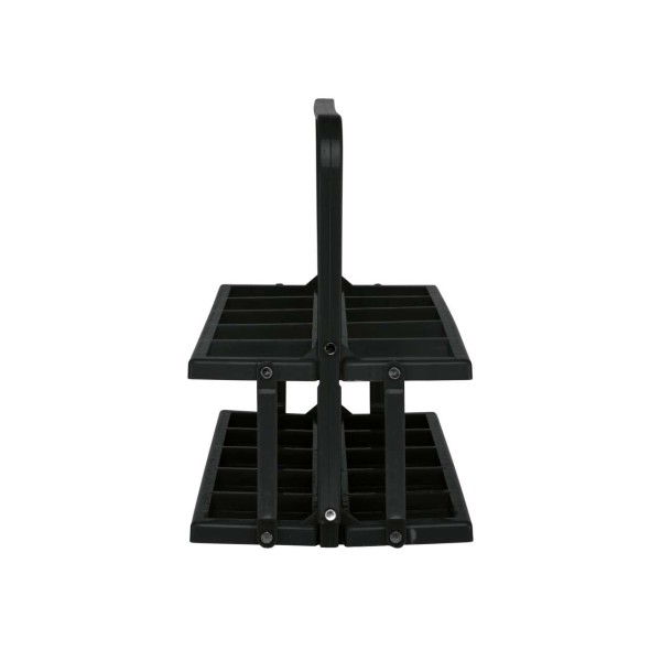 FOLDABLE BOTTLE CARRIER - 10 BOTTLES Fekete 