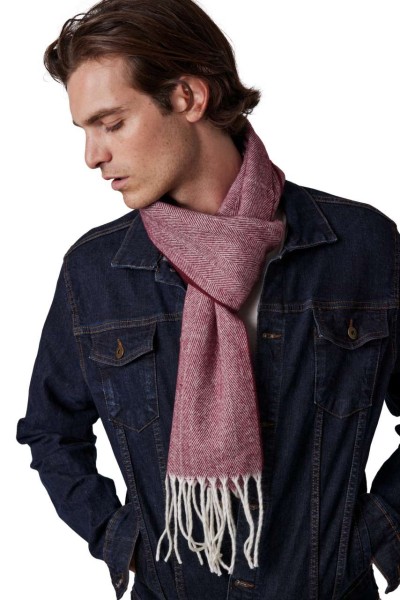 FRINGED SCARF Szürke 