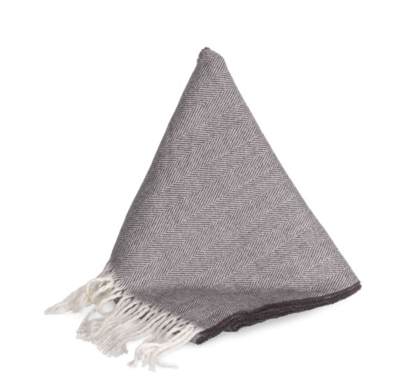 FRINGED SCARF Szürke 