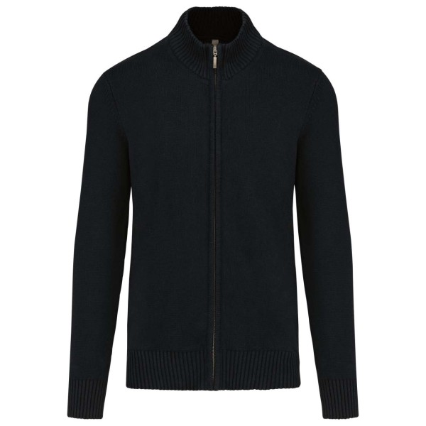 FULL ZIP CARDIGAN Fekete 